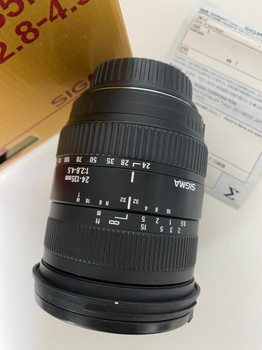 Sigma 135mm 5 if - 24-135mm, f/2.8-4.5