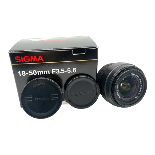 Sigma zoom 50mm - sigma, 18-50mm
