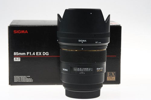 Sigma 85mm dg hsm - f/1.4, ex
