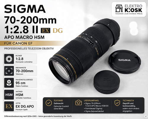 Sigma apo 200 - 70-200, mm