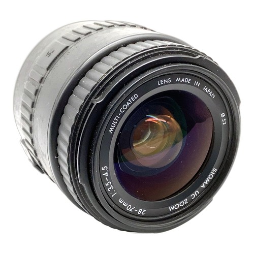 Sigma zoom obiettivo - uc, mc