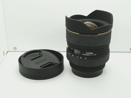 Sigma 24mm 5 - 12-24mm, hsm