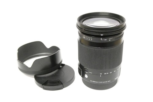 Obiettivo sigma 300mm dc - obiettivo, 18-300mm